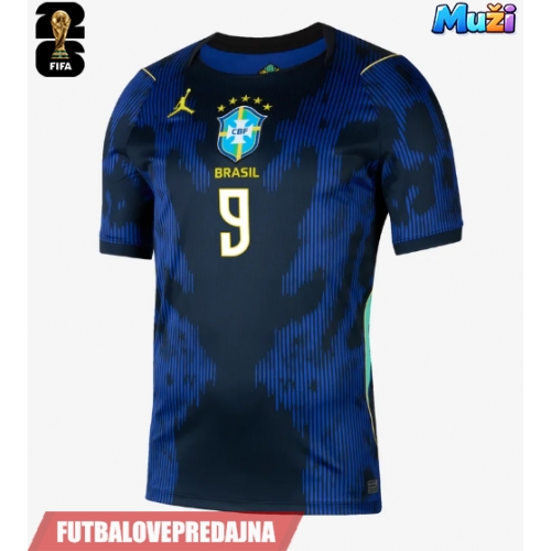 Lacne Muži Futbalové dres Brazília Matheus Cunha #9 MS 2026 Krátky Rukáv - Preč